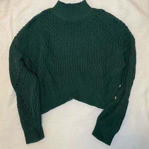 Kendall&Kylie XS Cropped Knitted Sweater